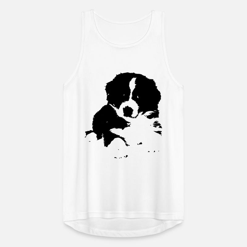 Chien mignon Débardeur respirant Homme