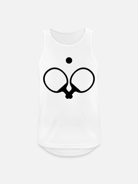 Raquette - Débardeur respirant Homme - blanc
