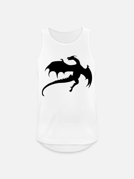 Dragon - Débardeur respirant Homme - blanc