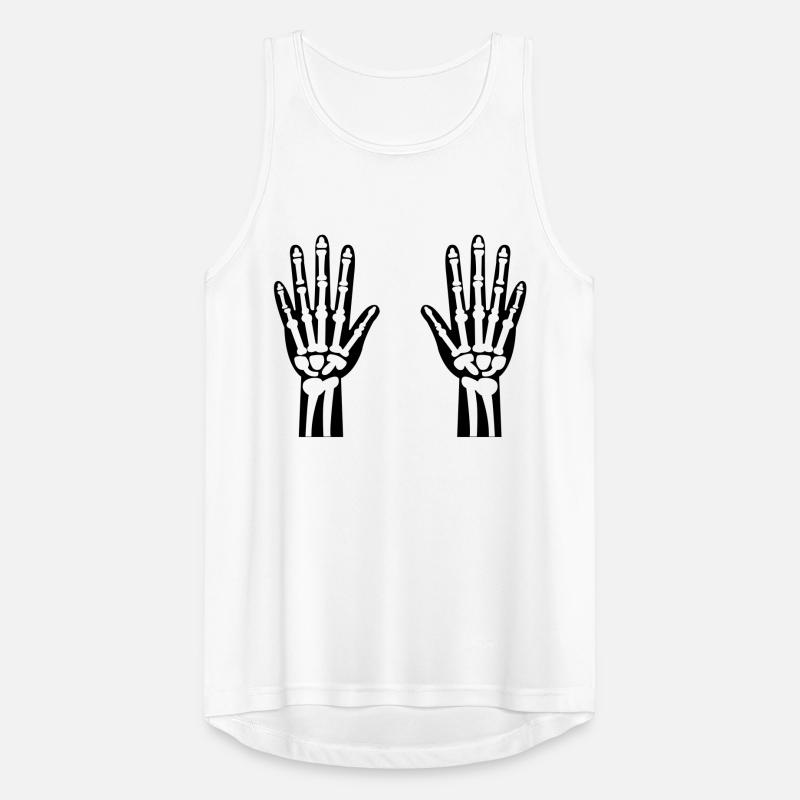 Skeleton Hands 01 Men's Breathable Tank Top