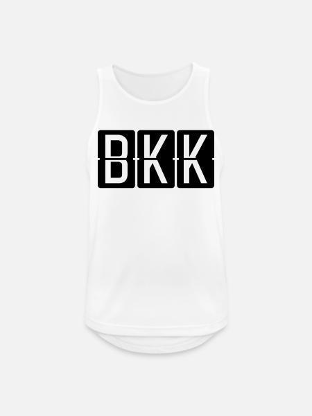Bangkok - Men's Breathable Tank Top - white