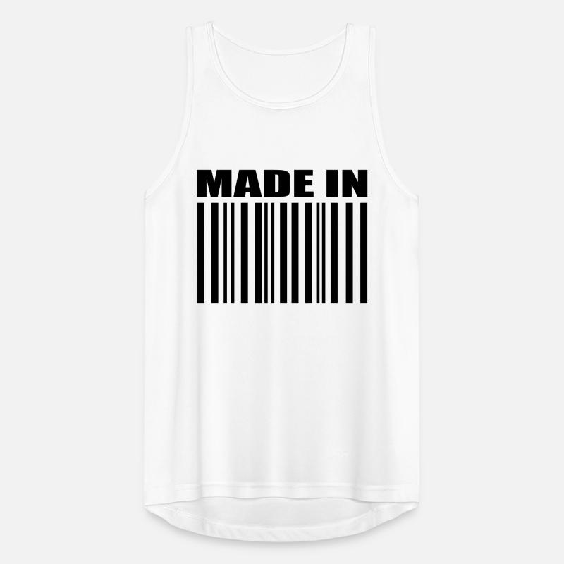 Code-barre Débardeur respirant Homme