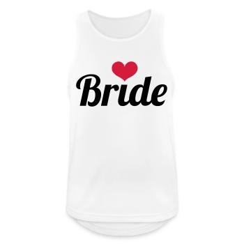 Bride - Wedding - Débardeur respirant Homme - blanc - Devant - Nick (188cm)