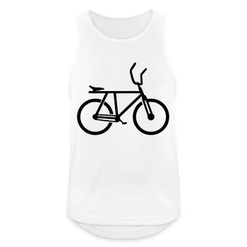 Cycle ball - Men's Breathable Tank Top - white - Front - Nick (188cm)