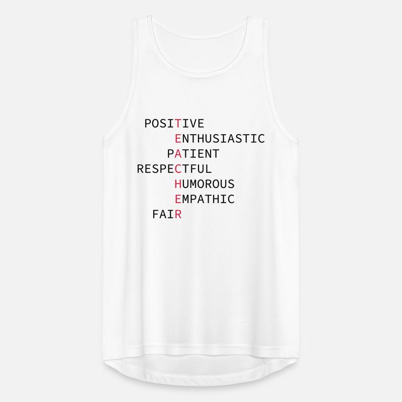 Lehrer Männer Tank Top atmungsaktiv