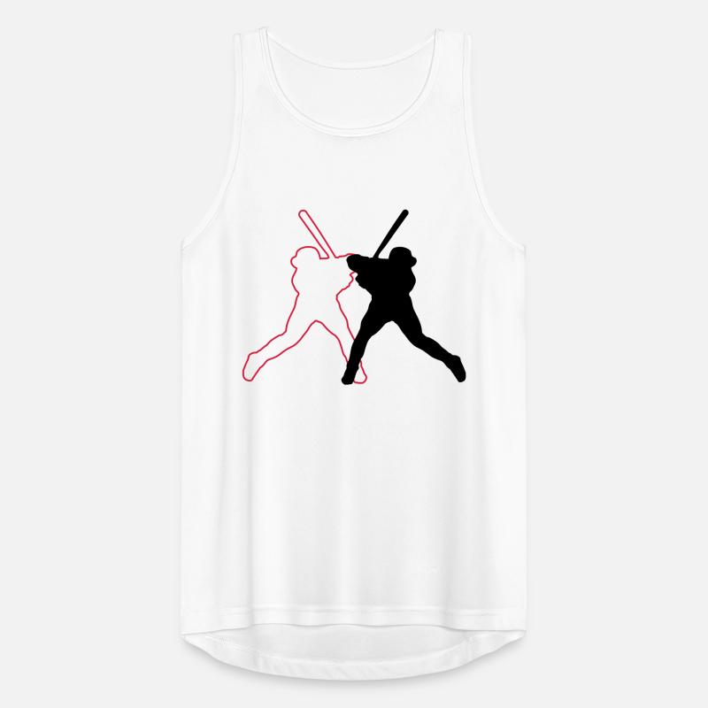 Conception de baseball 02 Débardeur respirant Homme