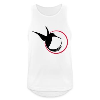 Humming-bird - Men's Breathable Tank Top - white - Front - Nick (188cm)