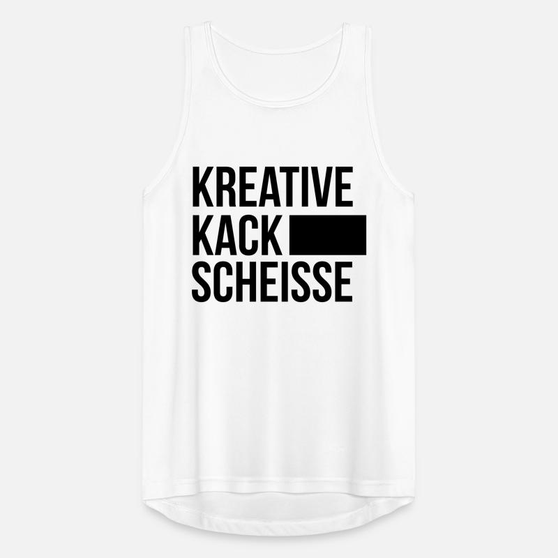 CREATIVE KACK MERDE Débardeur respirant Homme