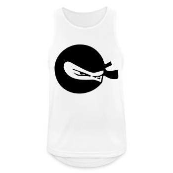 Ninja - Men's Breathable Tank Top - white - Front - Nick (188cm)