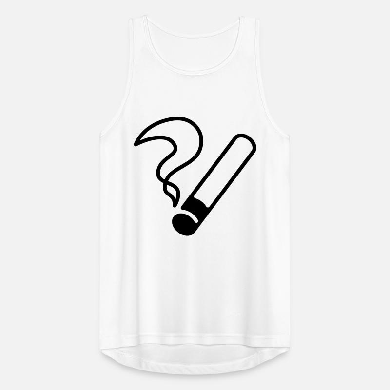 Zigarette / Cigarette / Sèche / Cigarrillo / Männer Tank Top atmungsaktiv