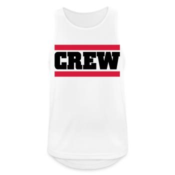 crew - Débardeur respirant Homme - blanc - Devant - Nick (188cm)