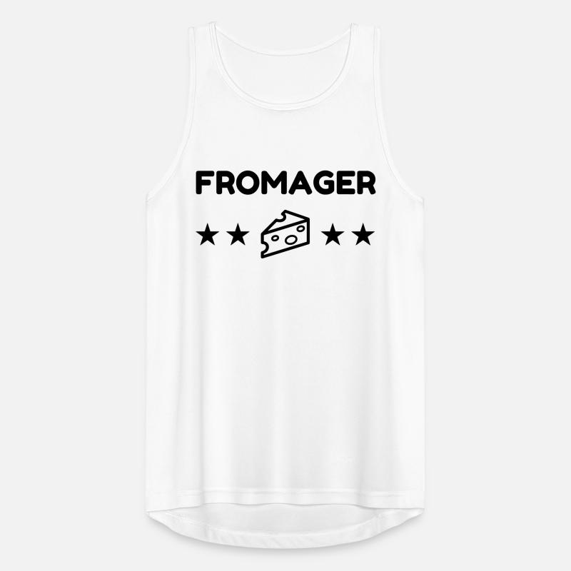 Cheese Maker Fromager Fromage Käse Käser Men's Breathable Tank Top