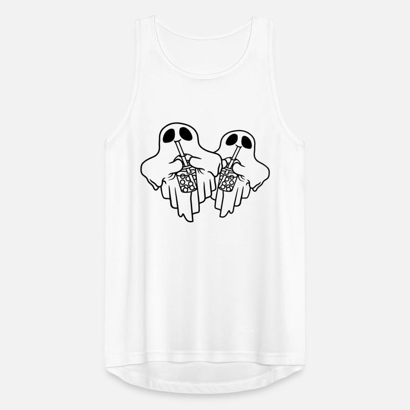 Team Bubble Tea Ghosts Men's Breathable Tank Top