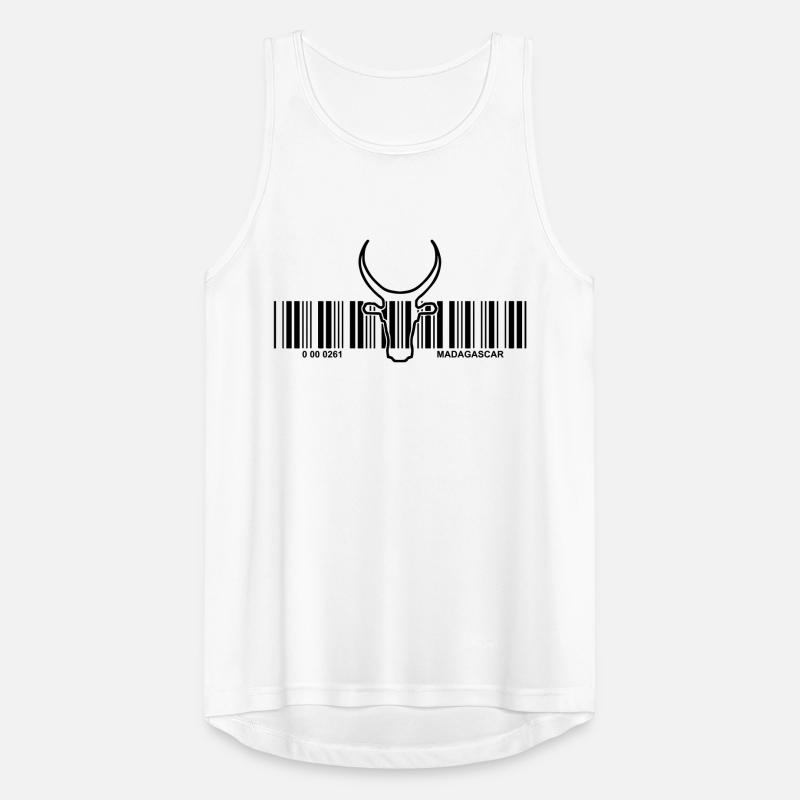 code barre zebu 2 Débardeur respirant Homme