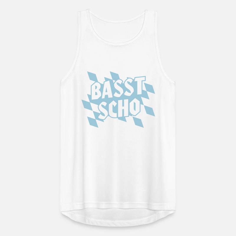 État libre de Bavière couleurs Basst scho Débardeur respirant Homme