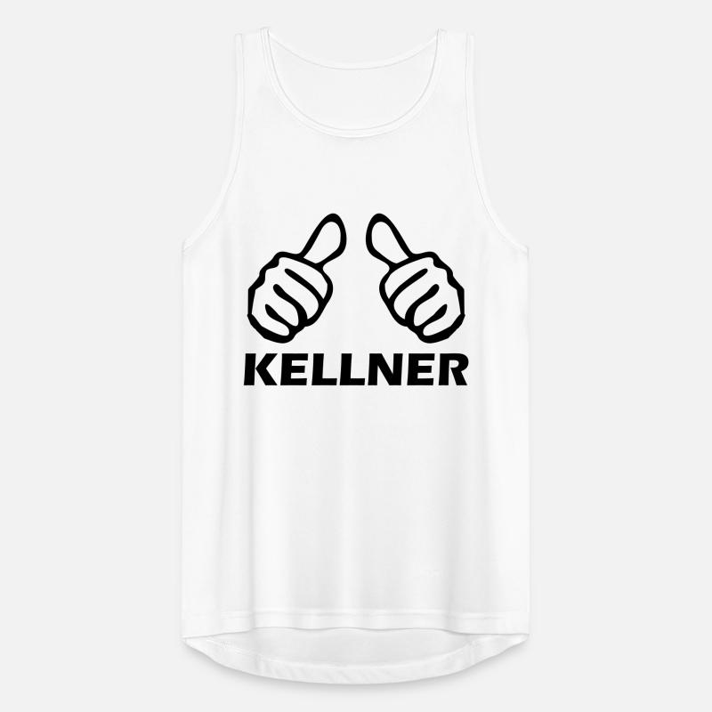 kellner Männer Tank Top atmungsaktiv