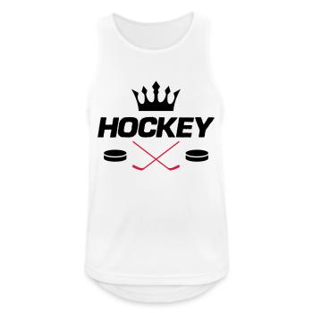 hockey - Débardeur respirant Homme - blanc - Devant - Nick (188cm)
