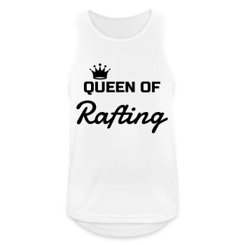 Rafting Wildwasser Sport Sportler Spieler - Männer Tank Top atmungsaktiv - Weiß - Vorne - Nick (188cm)