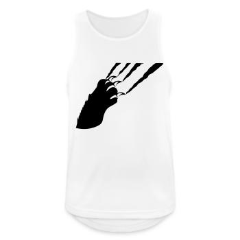 claw - Men's Breathable Tank Top - white - Front - Nick (188cm)