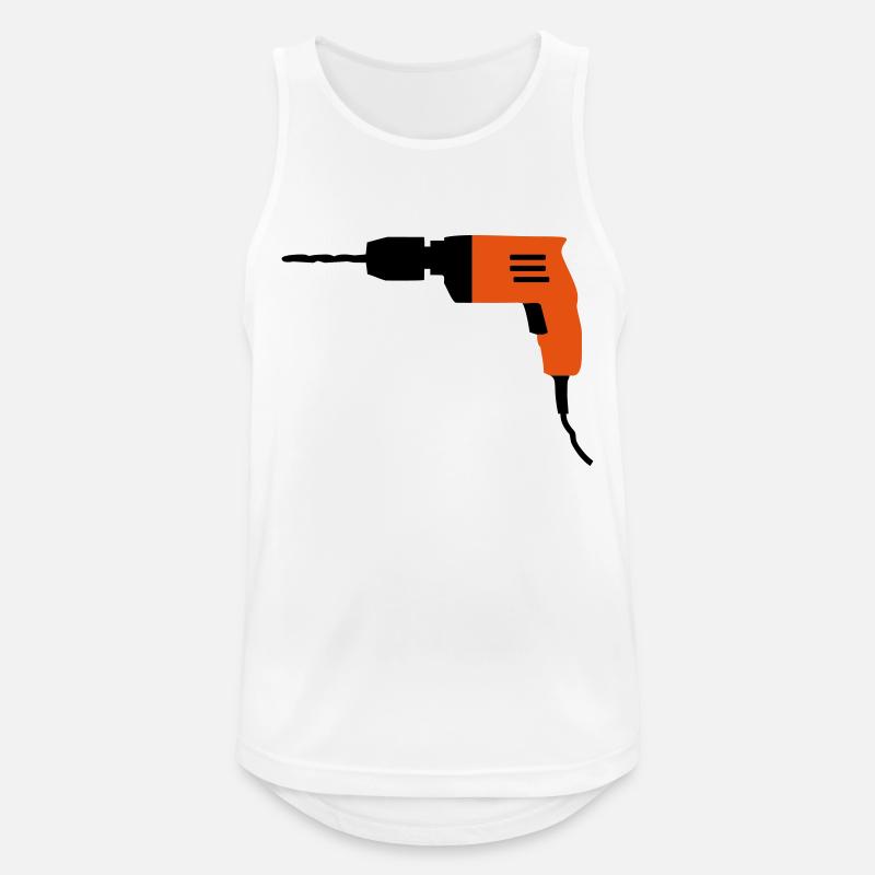 tool - Men's Breathable Tank Top - white