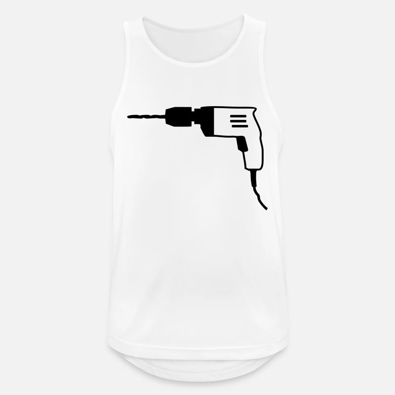 tool - Men's Breathable Tank Top - white