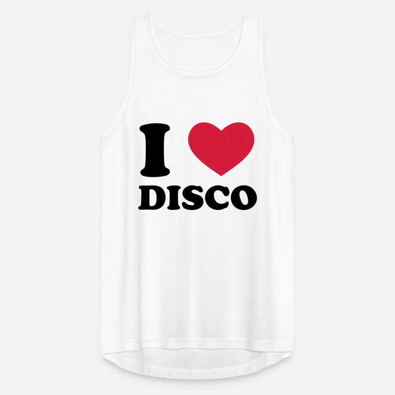 I Love Disco Débardeur respirant Homme