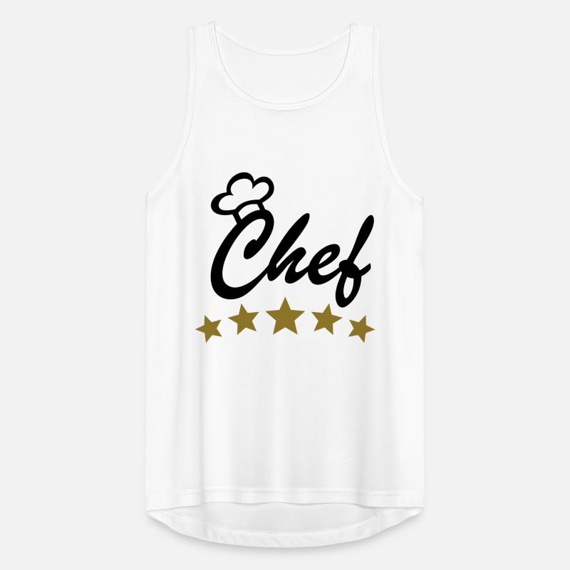 Koch kochen Männer Tank Top atmungsaktiv