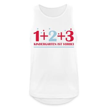 Learn numeracy - Men's Breathable Tank Top - white - Front - Nick (188cm)