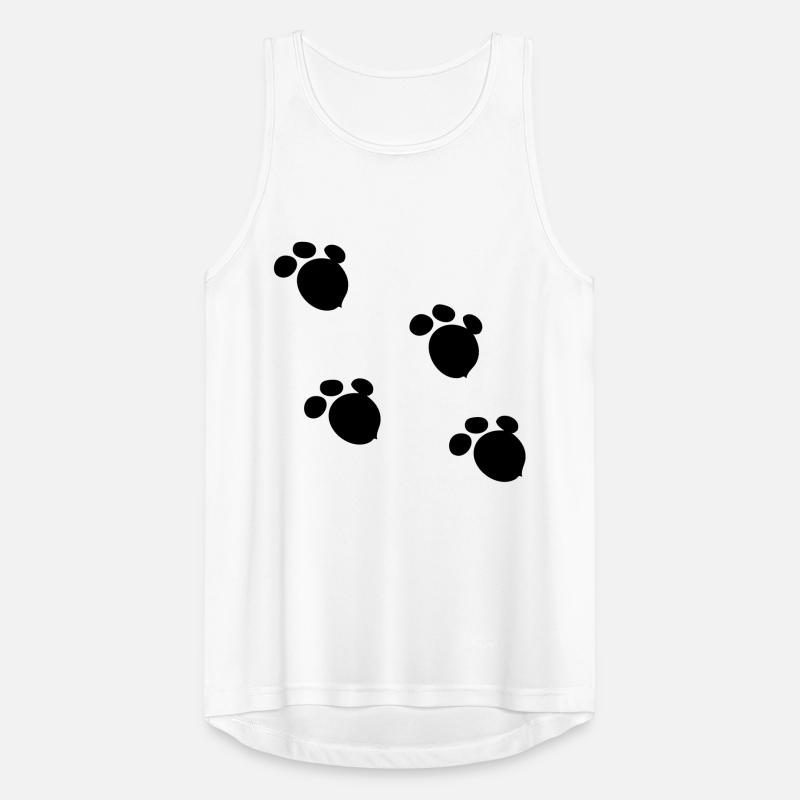 Bear Paw Muster Männer Tank Top atmungsaktiv