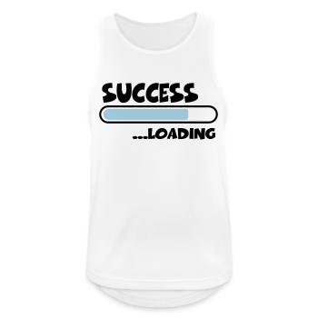 Success loading - Men's Breathable Tank Top - white - Front - Nick (188cm)