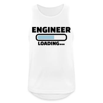 Engineer - Men's Breathable Tank Top - white - Front - Nick (188cm)