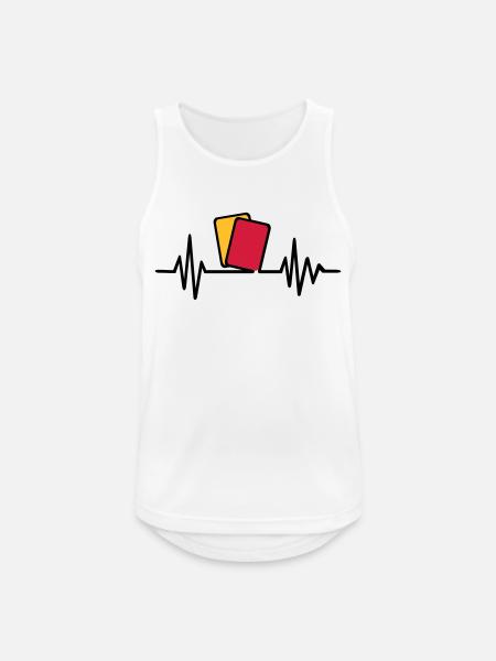 Referee - Men's Breathable Tank Top - white