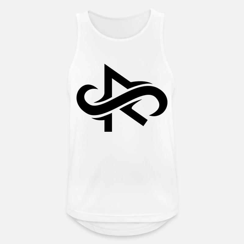 RAIDHO Rune - GreschnerVisual - Débardeur respirant Homme - blanc