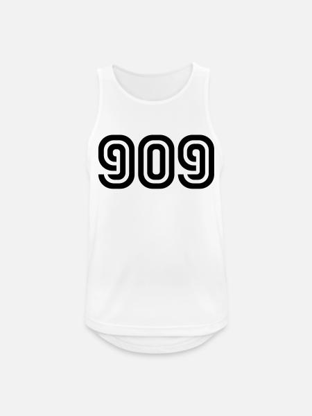 Number 909__V001 - Men's Breathable Tank Top - white