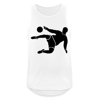 Fußball - Soccer - Débardeur respirant Homme - blanc - Devant - Nick (188cm)