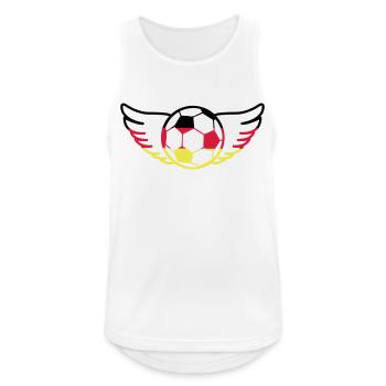 Football Allemagne - Débardeur respirant Homme - blanc - Devant - Nick (188cm)