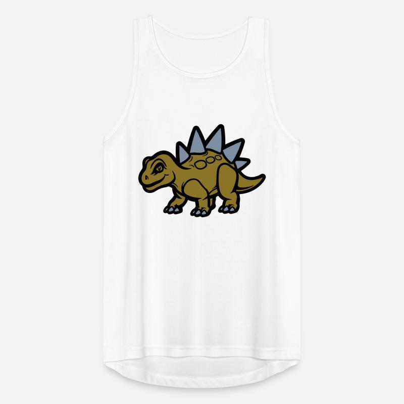 Stegosaurus Comic Men's Breathable Tank Top