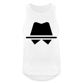 Mafia - Männer Tank Top atmungsaktiv - Weiß - Vorne - Nick (188cm)