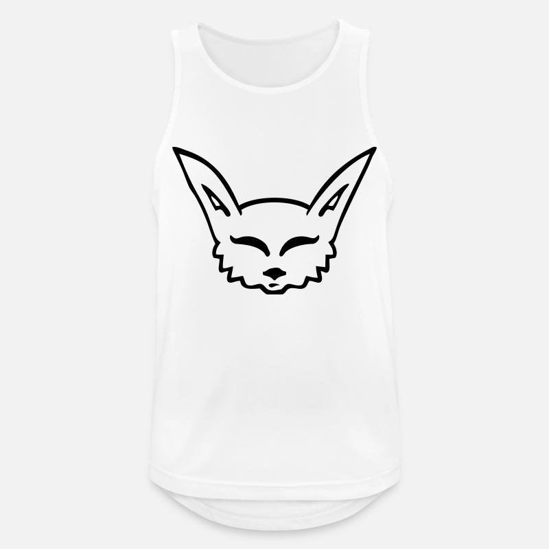 fennec fox - Men's Breathable Tank Top - white