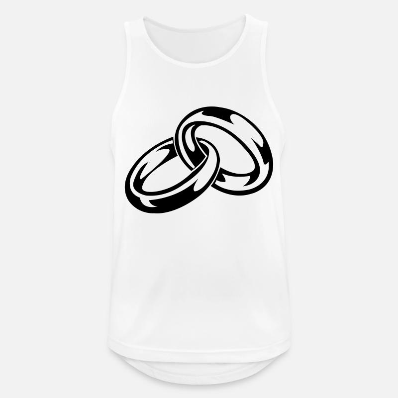 eheringe_01 - Men's Breathable Tank Top - white