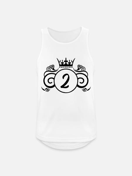 Wappen 2 - Männer Tank Top atmungsaktiv - Weiß