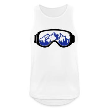 Lunettes de ski - Débardeur respirant Homme - blanc - Devant - Nick (188cm)