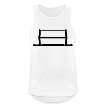 Joiner Carpenter, cabinetmaker chippie, Joiner saw - Men's Breathable Tank Top - white - Front - Nick (188cm)