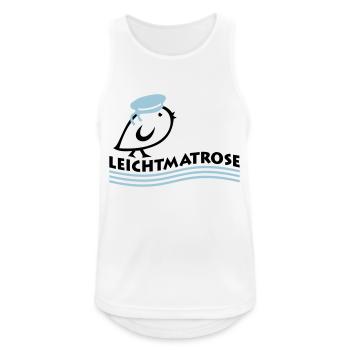 TWEETLERCOOLS - Leichtmatrose - Débardeur respirant Homme - blanc - Devant - Nick (188cm)