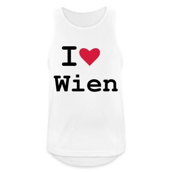 Vienna - Men's Breathable Tank Top - white - Front - Nick (188cm)