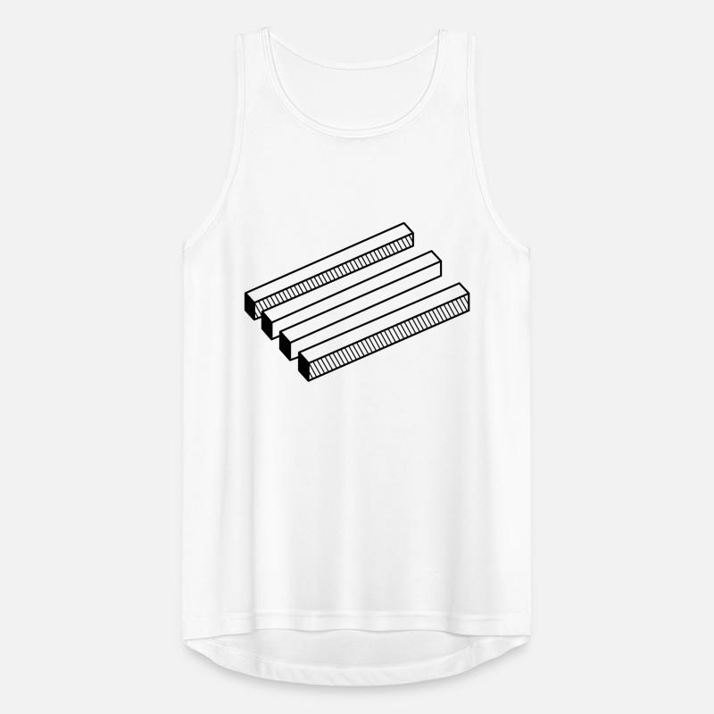 optical illusion Men's Breathable Tank Top