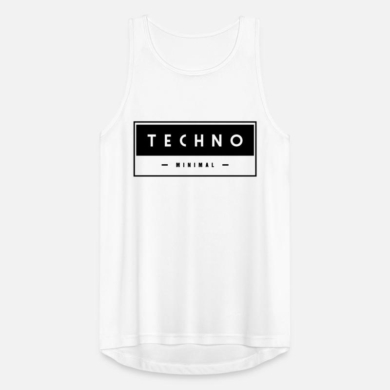 Techno - Minimal - Débardeur respirant Homme