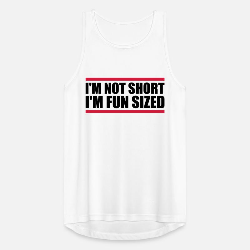 Not short fun sized Männer Tank Top atmungsaktiv