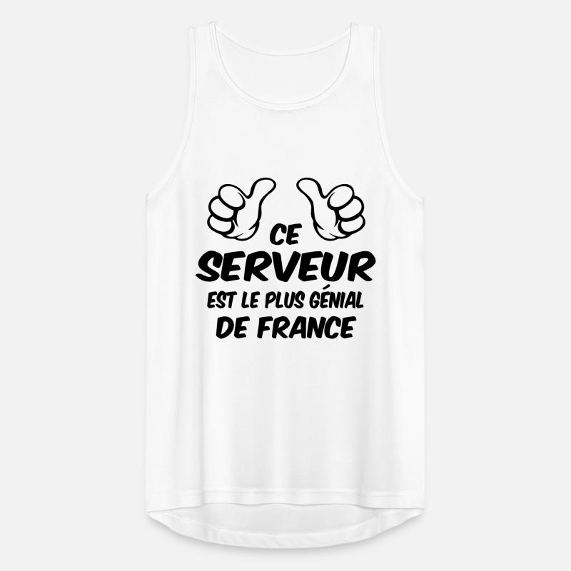 BESTER SERVER Männer Tank Top atmungsaktiv