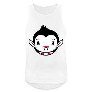 Duck Vampire Halloween Costume Bloodsucker Monster - Men's Breathable Tank Top - white - Front - Nick (188cm)